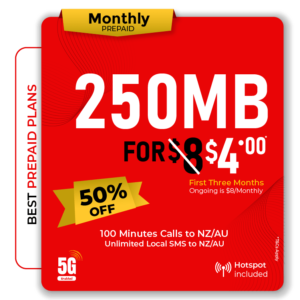 250MB Prepaid Plan