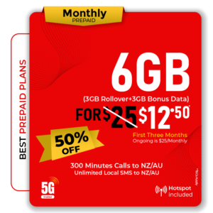 6GB Prepaid Plan